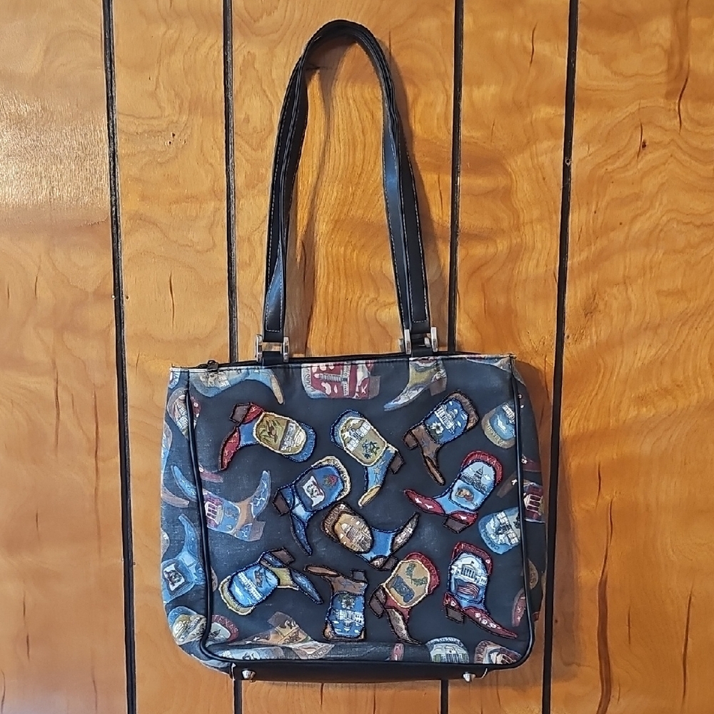Beaded Boot Bag